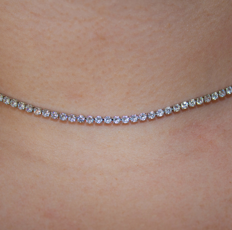 Choker Plata
