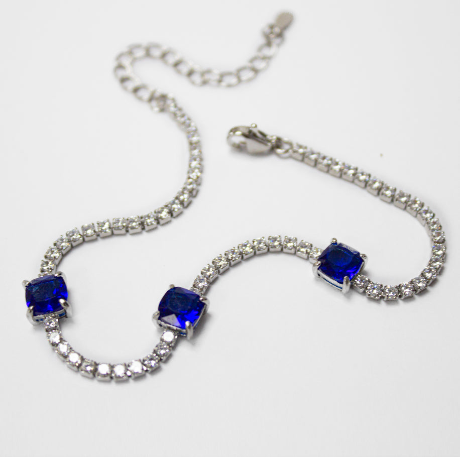 Pulsera Tríos Zafiro